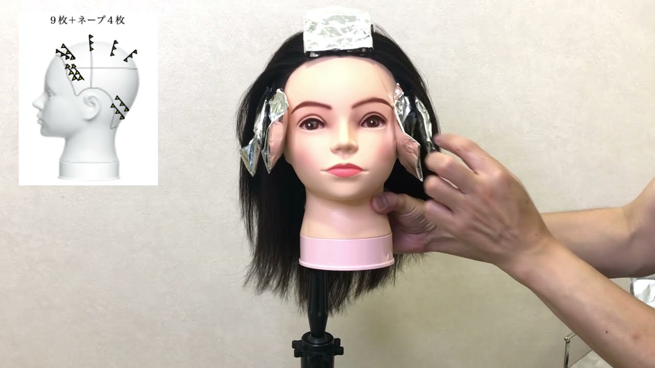 筋感ハイライト【１０枚以内の簡単ホイルワーク】
