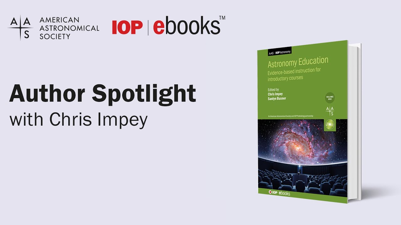 Author Spotlight with Chris Impey