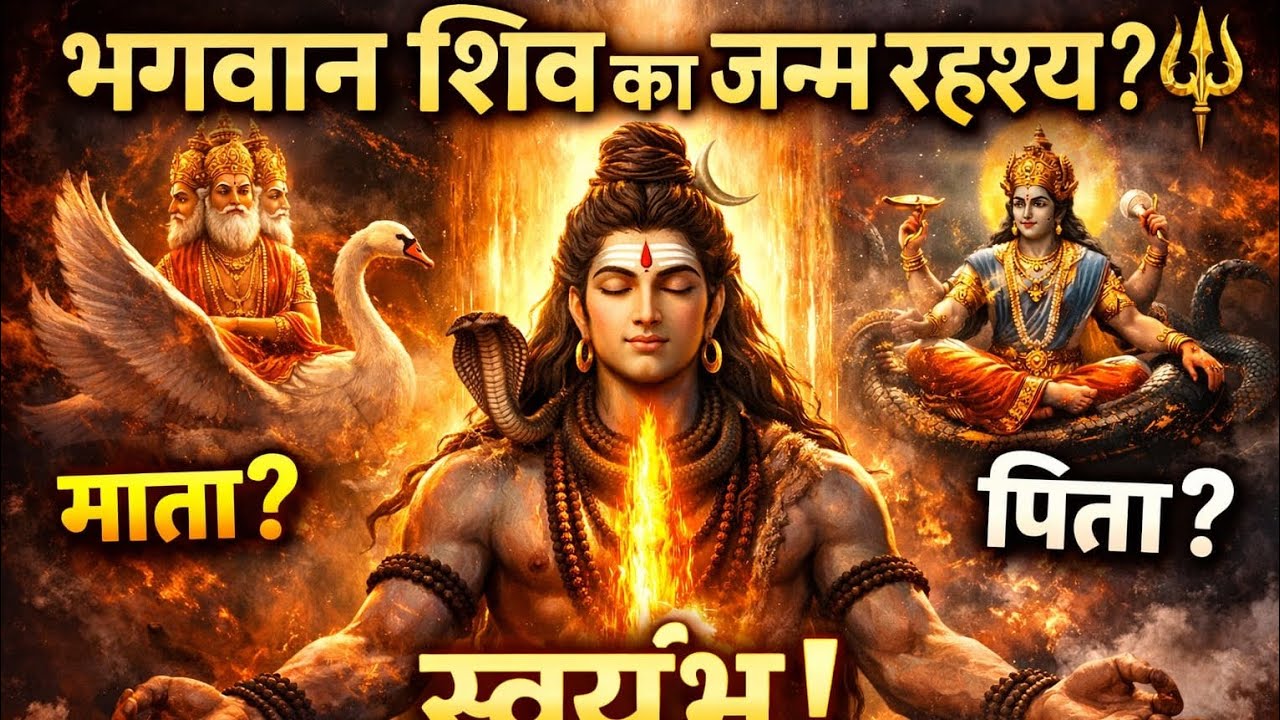 ❤️भगवान शिव का जन्म कैसे हुआ था?क्या शिव की कोई माता या पिता थे?शिव पुराण, विष्णु पुराण और देवी ✨️💫