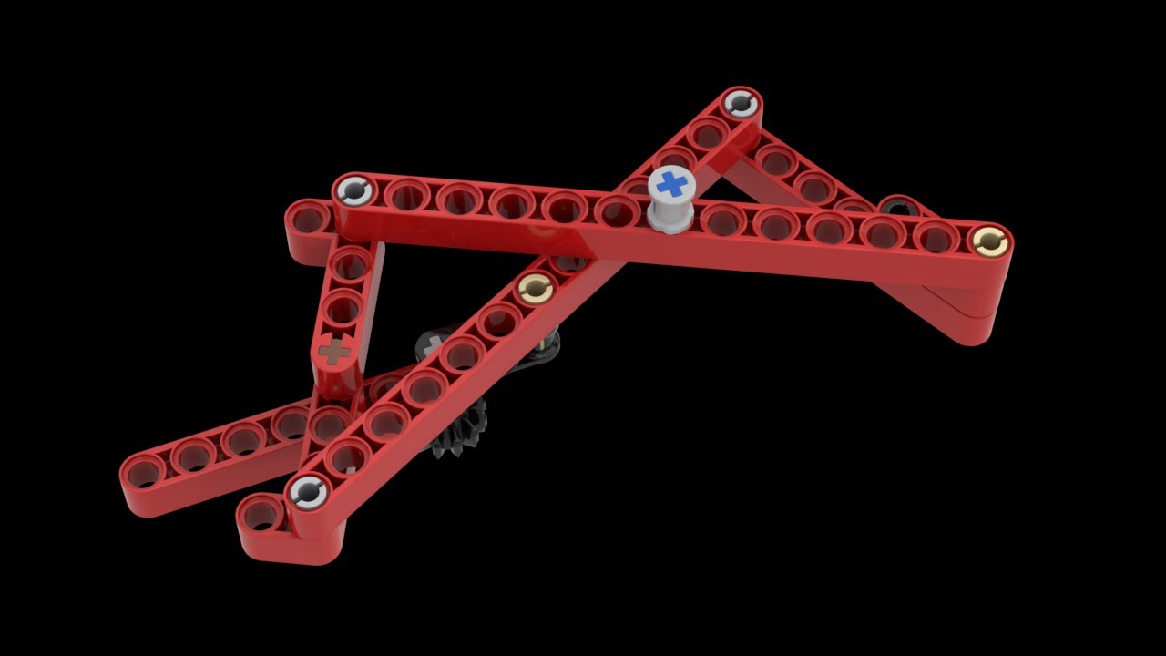 5 Simple Straight Line Linkages | Part 2 | Lego Technic