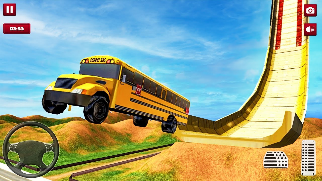 Mega Ramp Impossible Stunts 3D - Car Stunts Track Racing 2022 - Android Gameplay