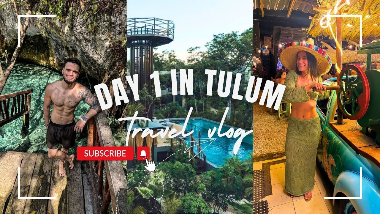 SIWA HOTEL TULUM, MEXICO TRAVEL VLOG || the most Beautiful Hotel of Tulum, Gran Cenote & Best Mojito