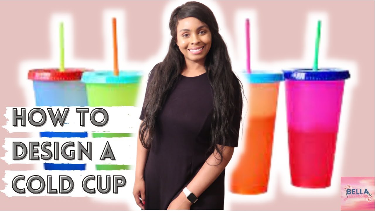 How to Design a Cheetah Cold Cup | Color Changing | Ep. 89