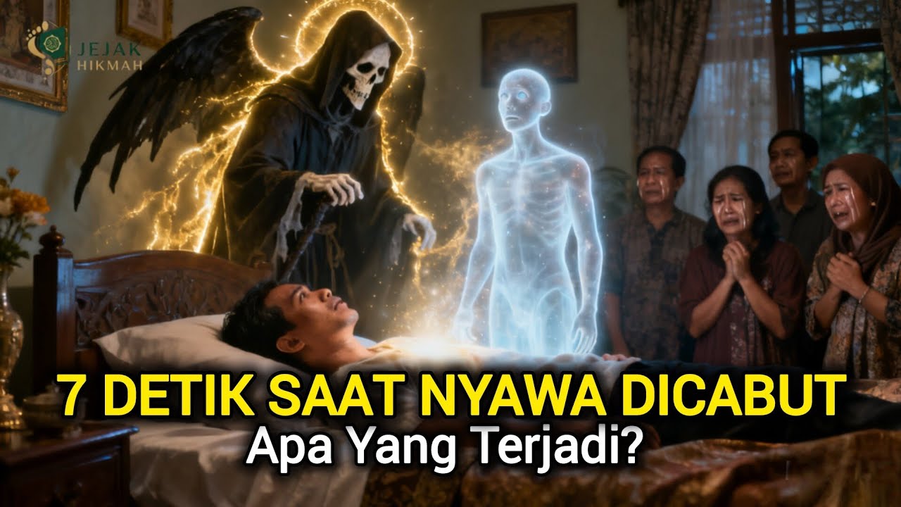 7 Detik Paling Mengerikan Saat Malaikat Maut Mulai Mencabut  Mencabut Nyawa, @jejakhikmah75 