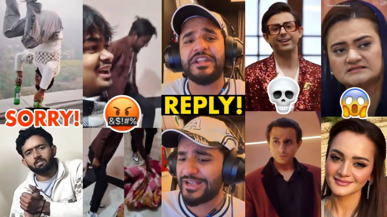 Khatarnaak! Ye Kya Kardiya Isne? 😨😱, Fukra Insaan Reacts to Controversy, CarryMinati, Karan Johar