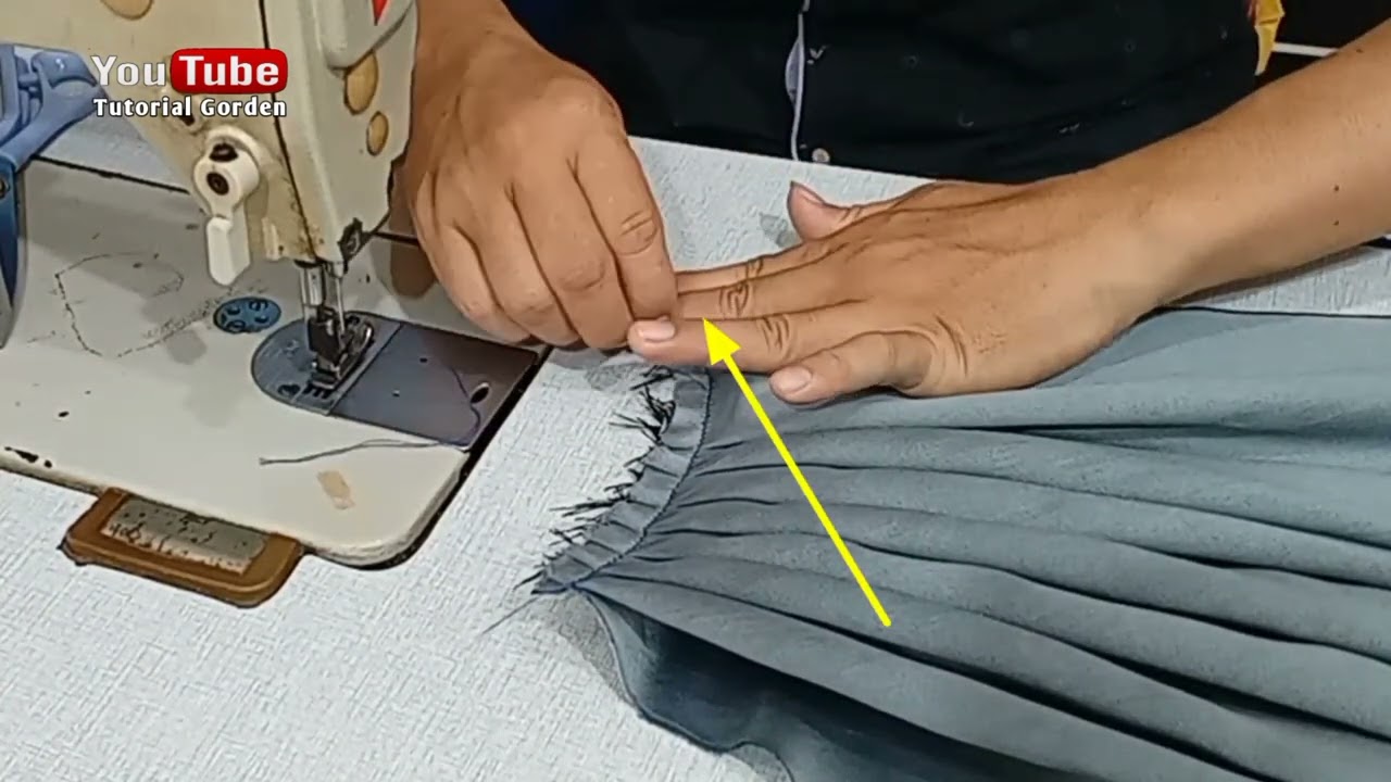 CARA MEMBUAT GORDEN GELOMBANG UKURAN LEBAR 80 SENTIMETER DAN TINGGI 35 SENTIMETER