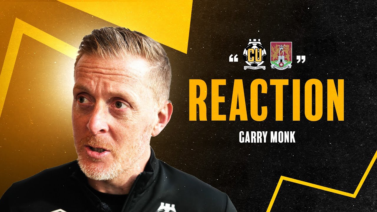 Cambridge United 1-1 Northampton Town | Garry Monk reaction