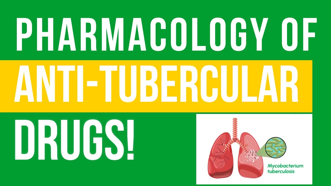 Pharmacology of Anti-Tubercular Drugs | Isoniazid, Rifampin & More #Pharmacology