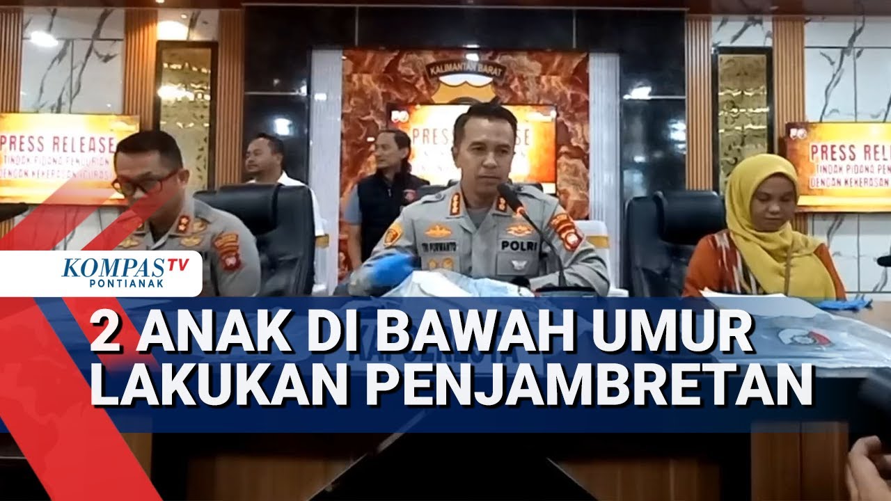 Alasan Tuntutan Hidup Sehari hari, 2 Anak di Bawah Umur Jadi Penjambret