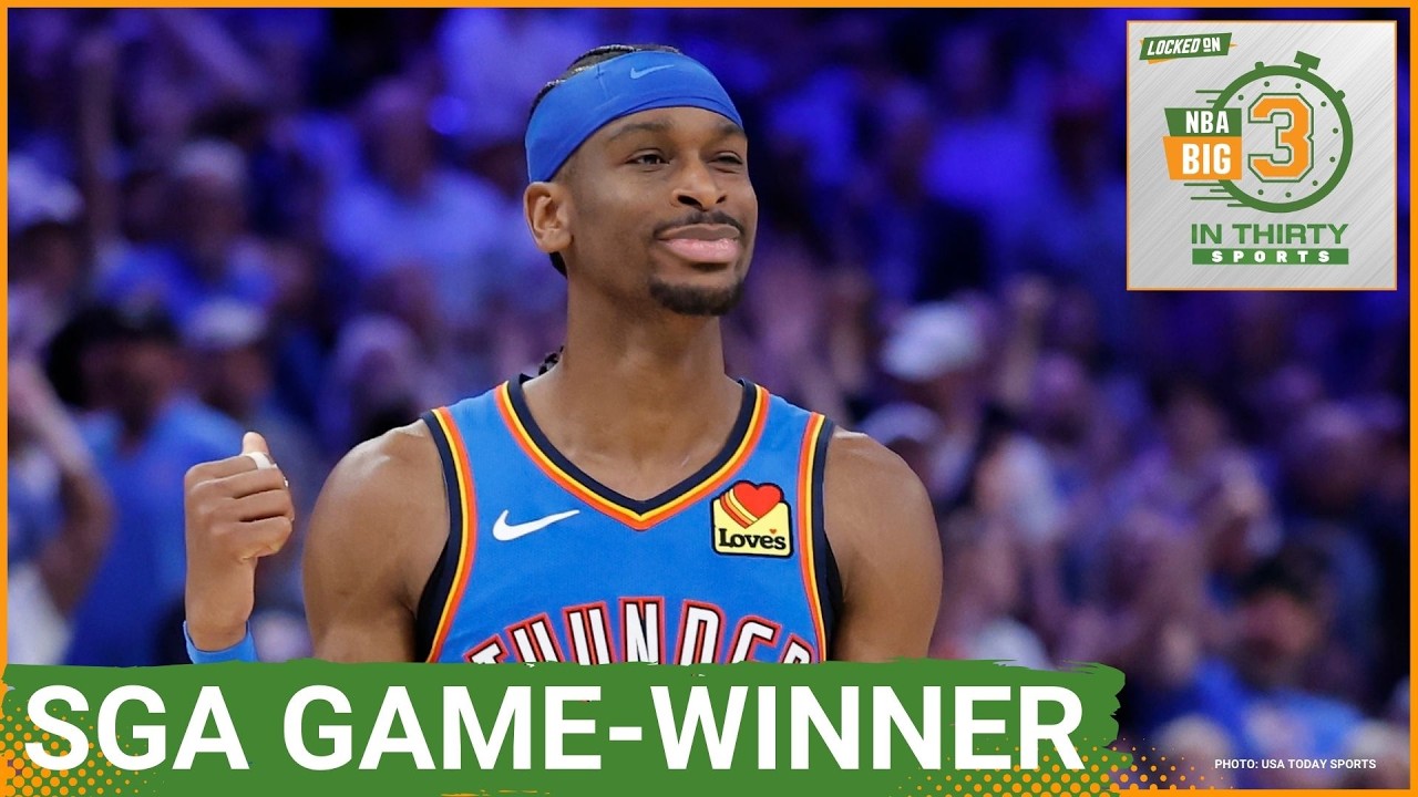 SGA Hits GAME-WINNER For Thunder Against Jokic And Nuggets | The Big 3 in 30 NBA