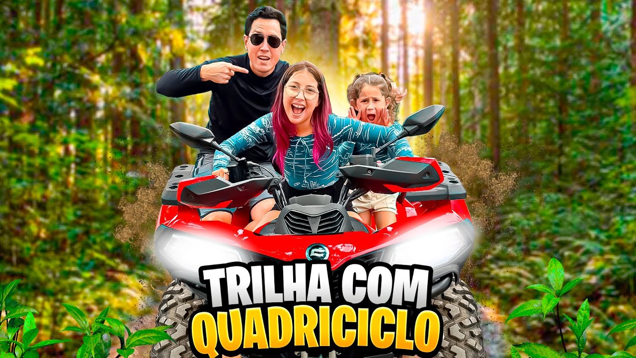 FIZEMOS UMA TRILHA COM QUADRICICLO *Passamos sufoco