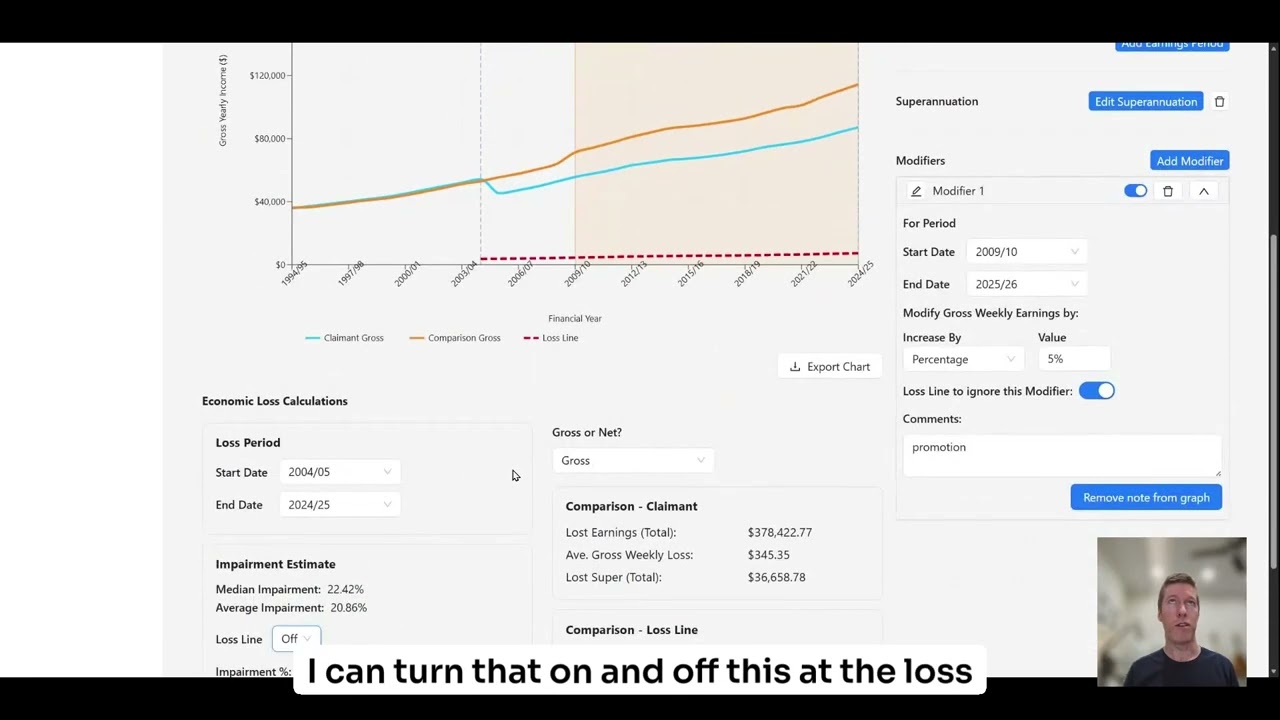 How to Build an Economic Loss Argument Without the Math | Claim Cal Demo