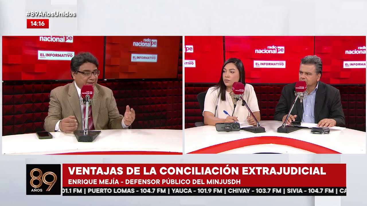 Conciliación extrajudicial | A tu servicio en Radio Nacional