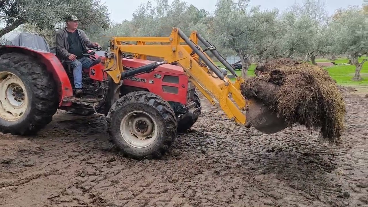 Ponemos al tractor a trabajar mirar