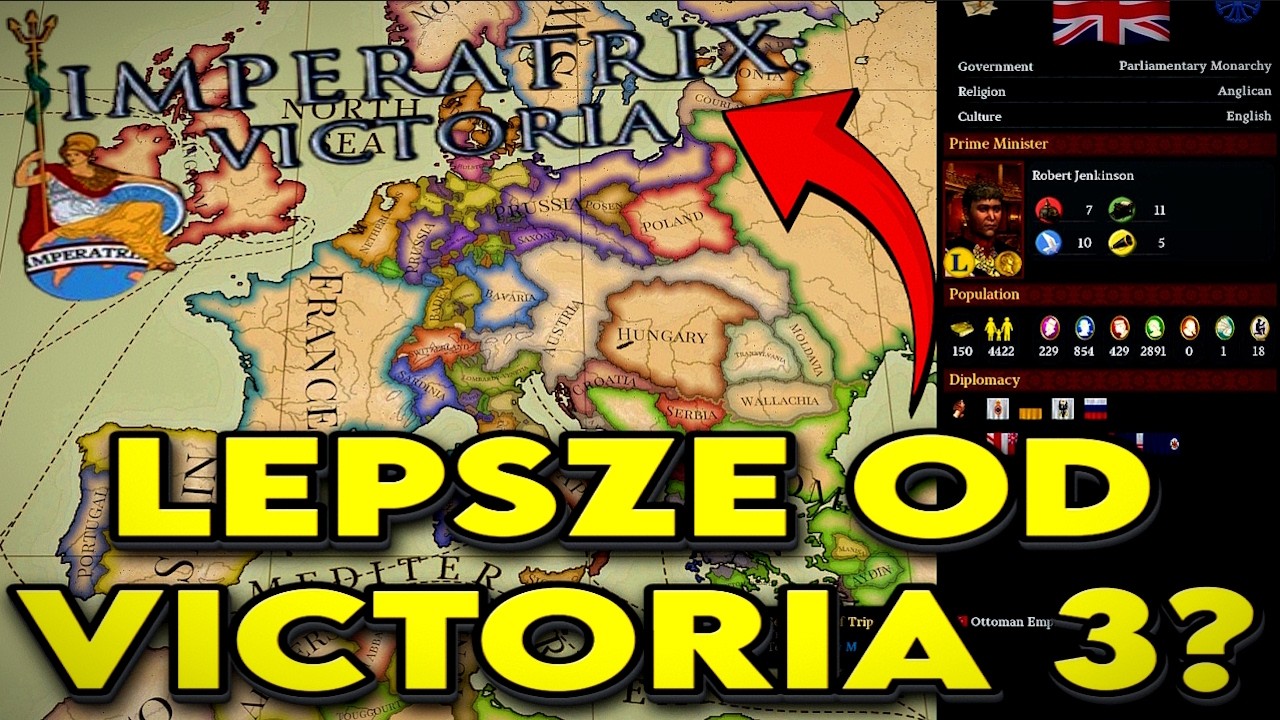 MOD EPOKA WIKTORIAŃSKA DO IMPERATORA! | Imperatrix: Victoria | Imperator Rome