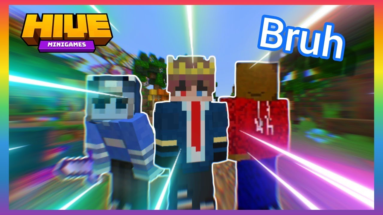 The best trio on The Hive... (Hive skywars funny moments)