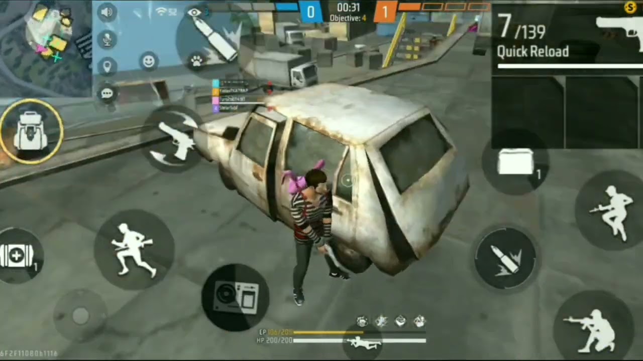 free fire only red namabar gemapley