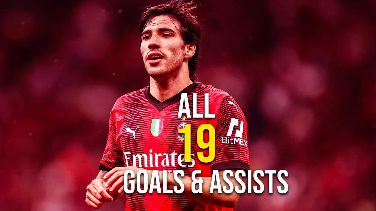Sandro Tonali - Welcome to Newcastle - All 19 Goals & Assists for AC Milan