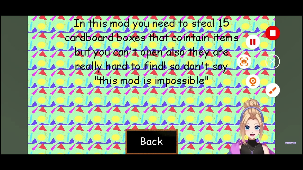 SHEGAMES Gets called out for saying some baldis basic mods are impossible funny clip