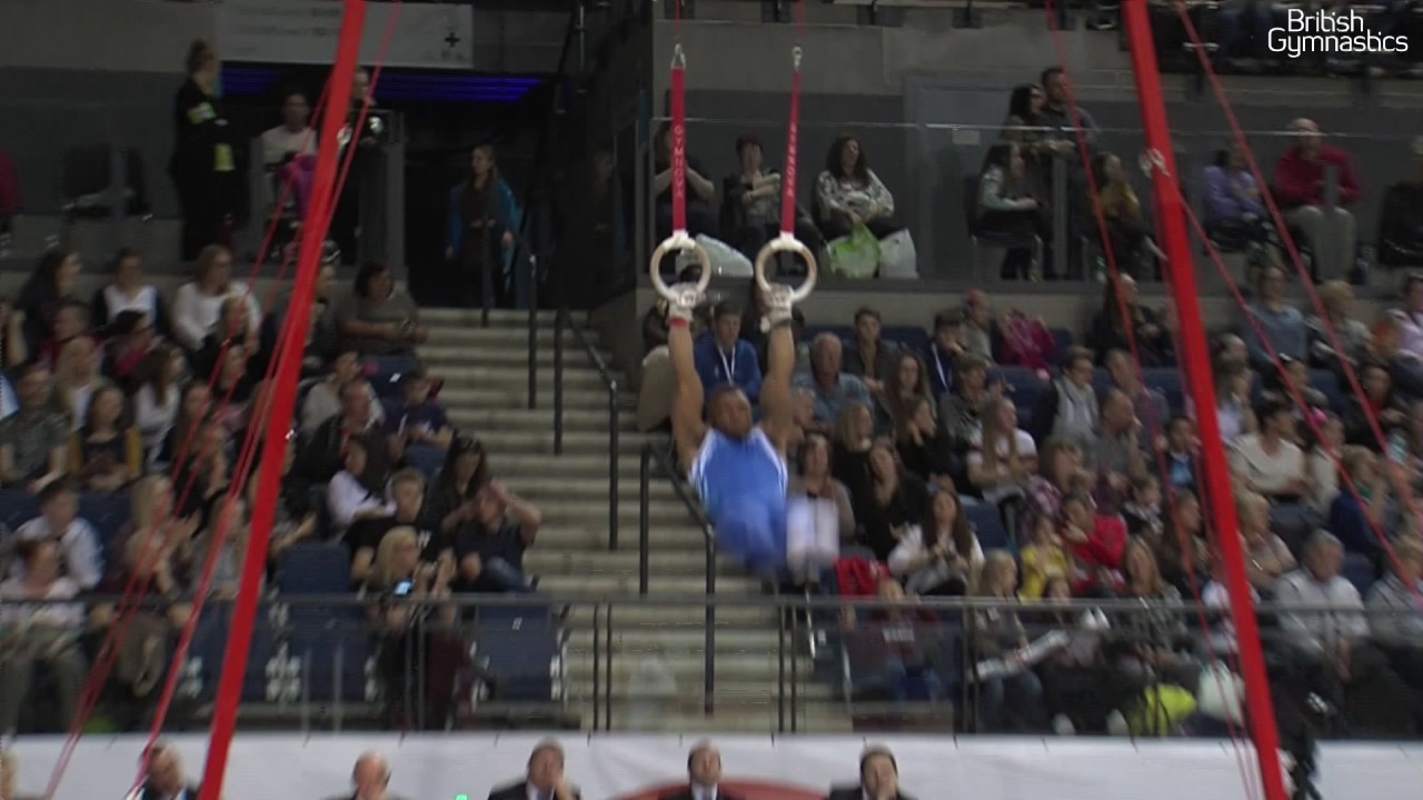 Courtney Tulloch Rings 2017 British Gymnastics Championships Men's Senior All Around