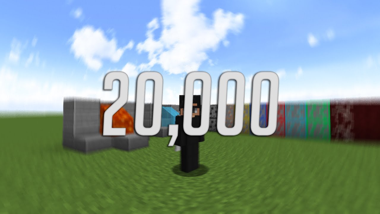 20,000 (pack release + my settings)