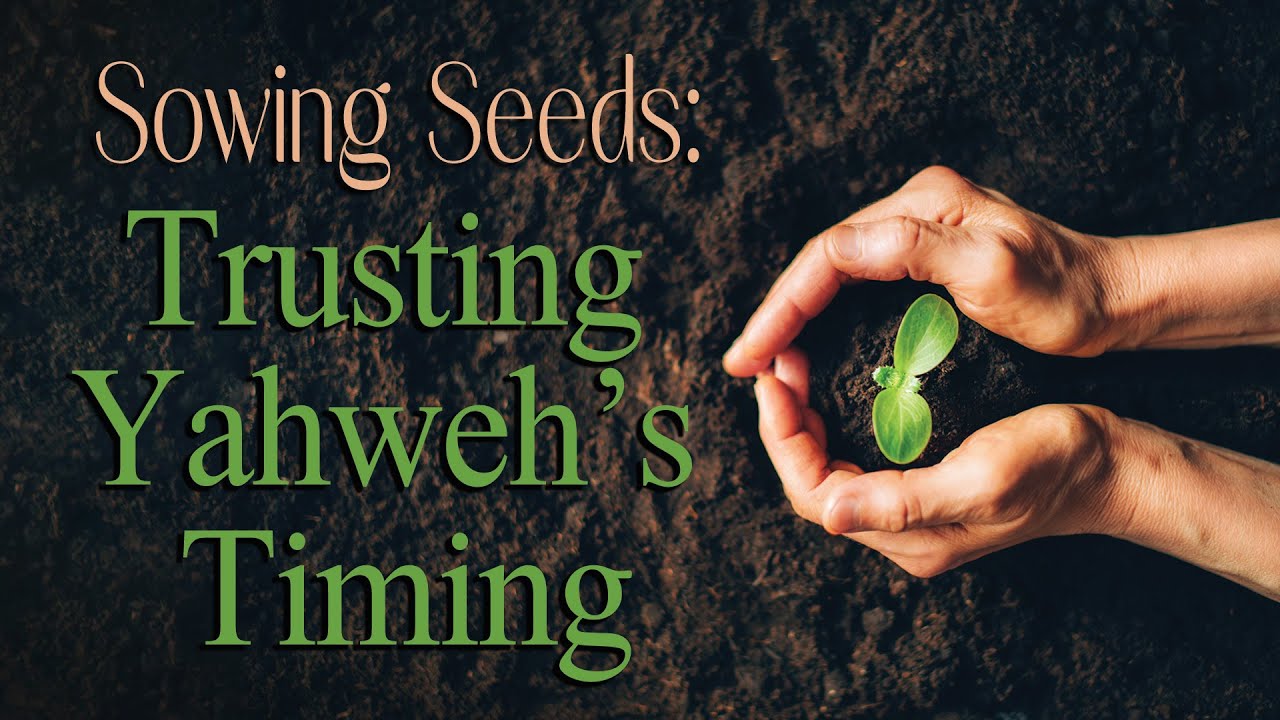 Live Sabbath Services "Sowing Seeds: Trusting in Yahweh's Timing" September 6th 2025.