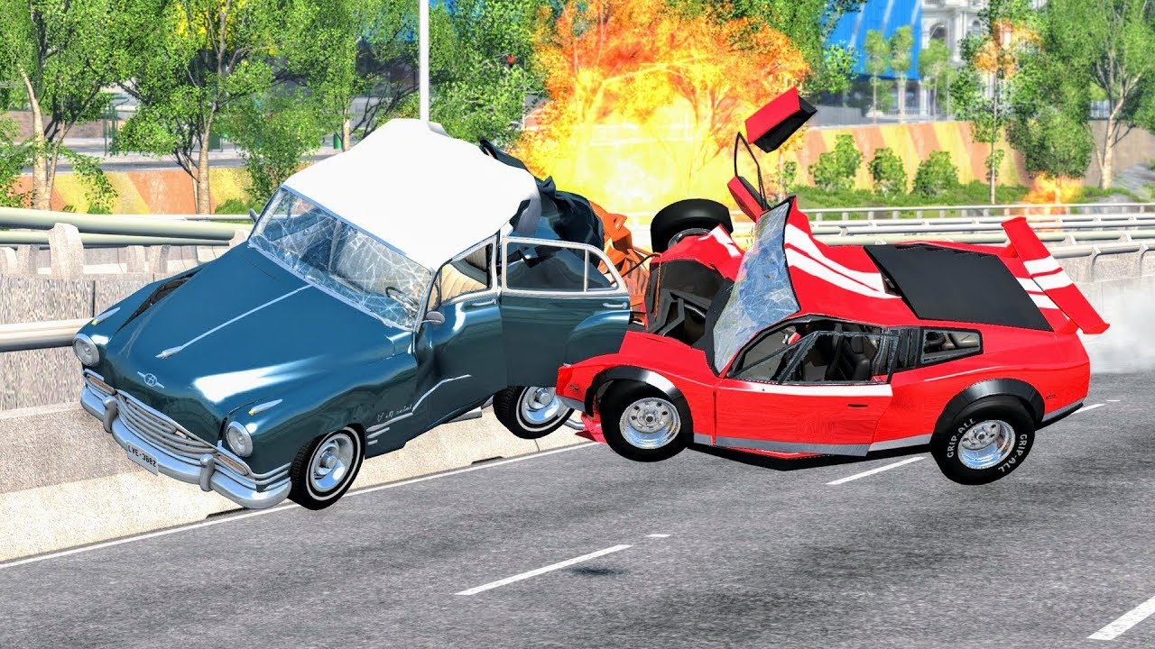 Epic 200+ MPH Crashes – BeamNG Drive
