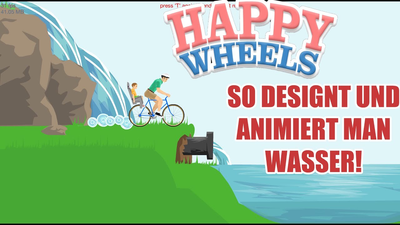 So macht man SCH&Ouml;NES ANIMIERTES Wasser in Happy Wheels! - Designtipps │BaumHD