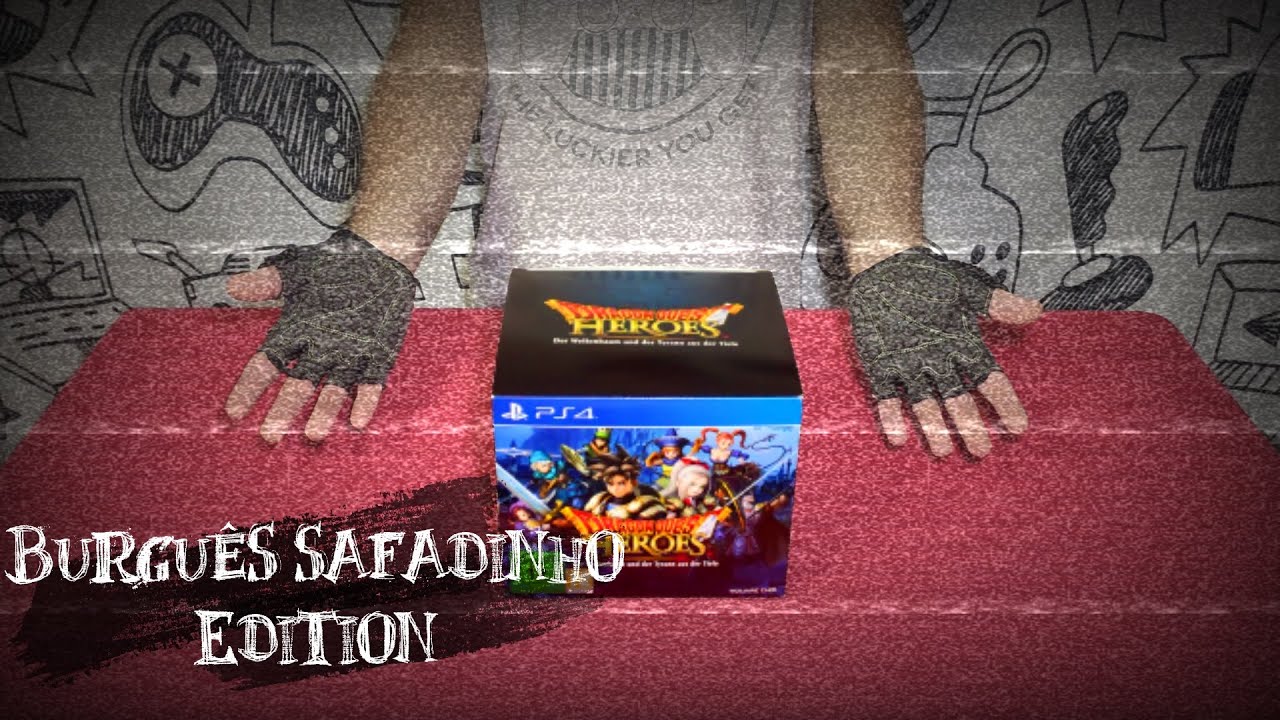[Unboxing] Dragon Quest Heroes Slime Collector's Edition [PS4][PT-BR]