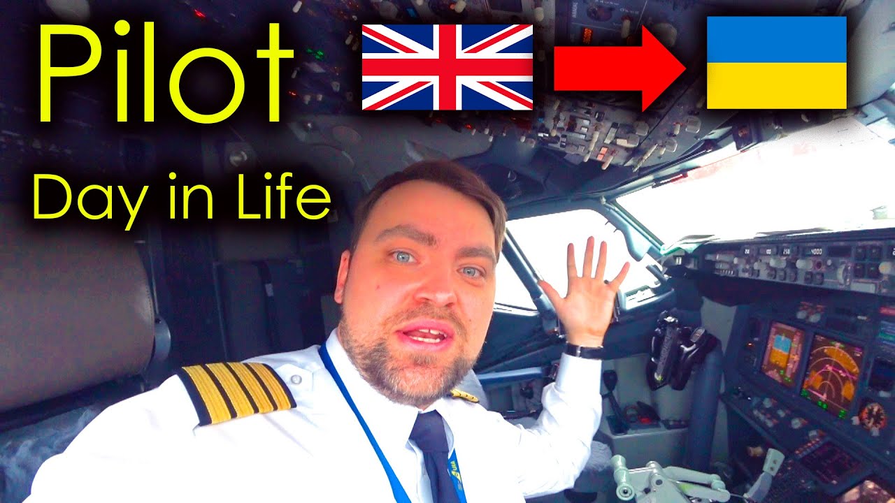 День из жизни пилота авиакомпании. Лондонский ветреный взлет на B737. Мотивация. HD