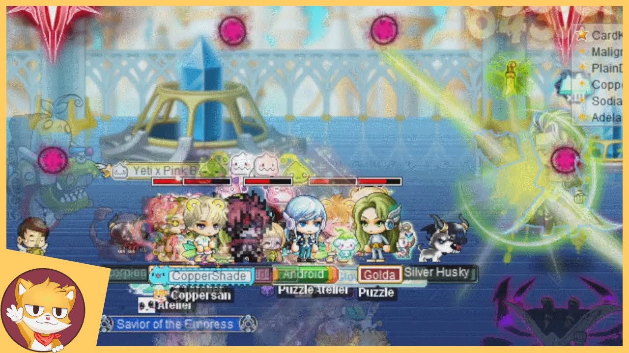 Shade & Party VS Hard Will (My First Ever Clear) | MapleStory | Coppersan Clips