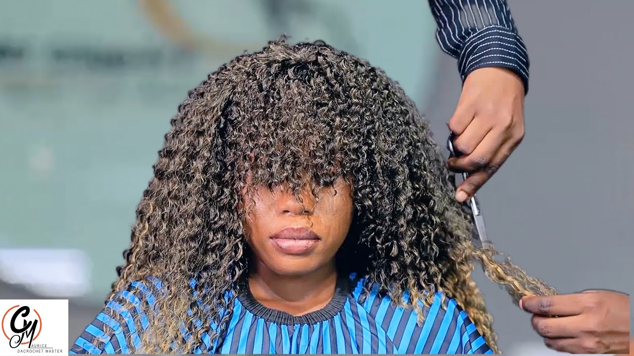 Trying This New BARBRA CURLY WEAVE From Darling Company || Very Detailed.