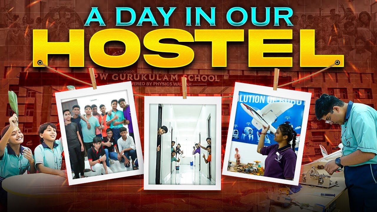 A Day In Our Hostel | PW Gurukulam School Varanasi | Student Hostel Life