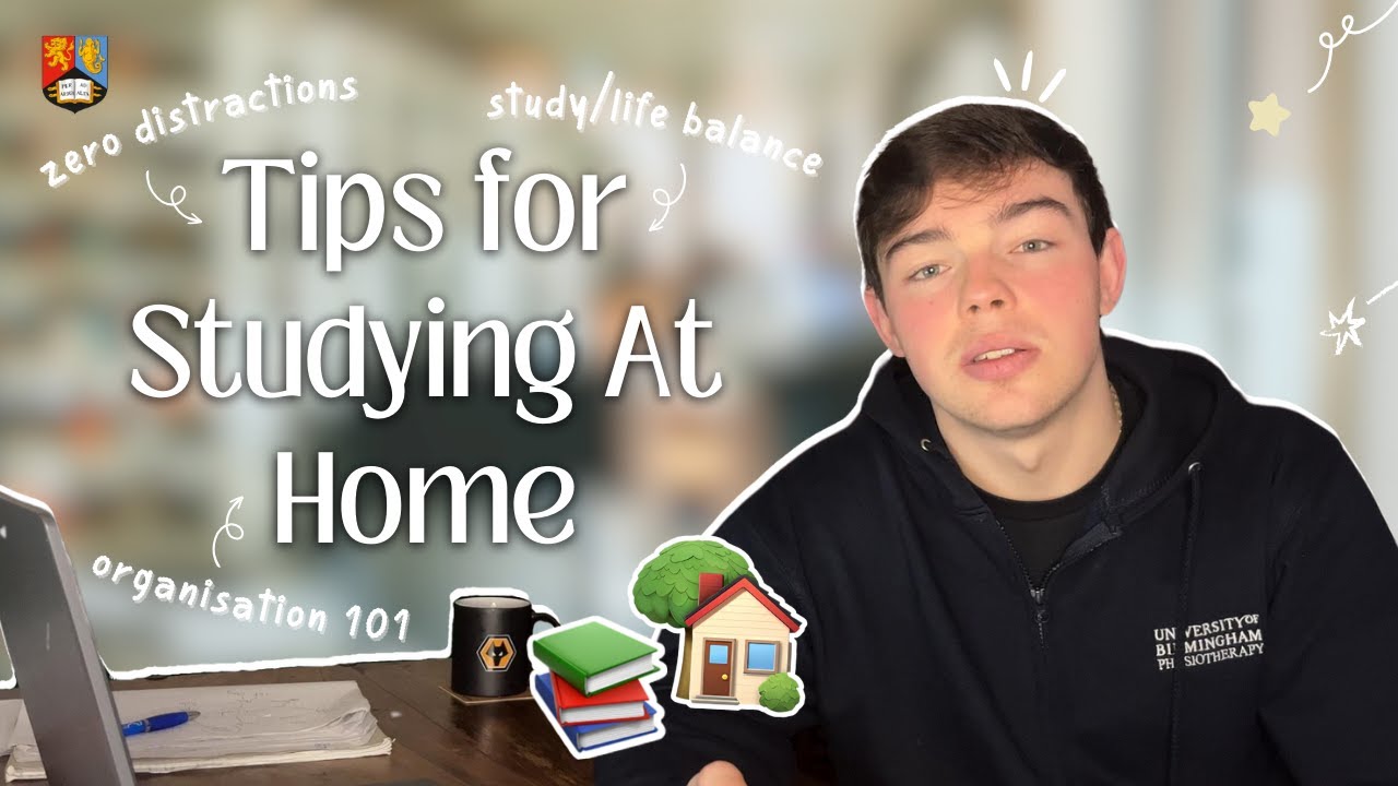 Tips for Studying from Home 📖 | UoB Student Video #UniversityofBirmingham #UoBeReady