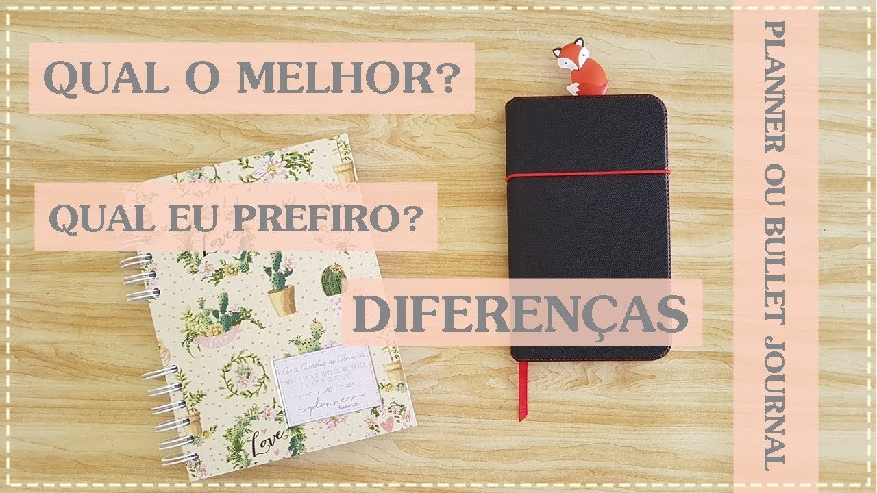 RESENHA Planner ou Bullet Journal, qual meu escolhido?