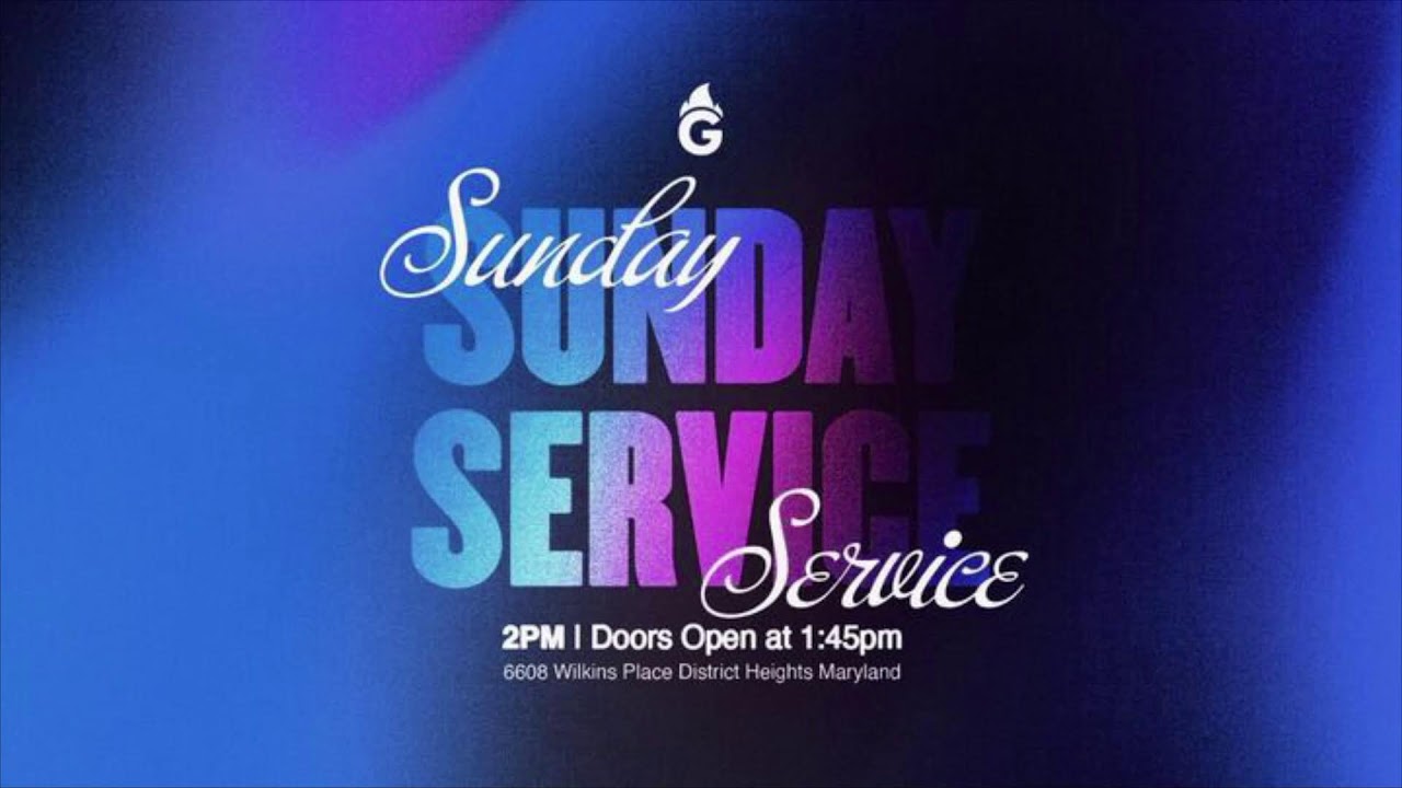 AT THY WORD // SUNDAY SERVICE // PROPHET SHAMBRAE GAMBLE