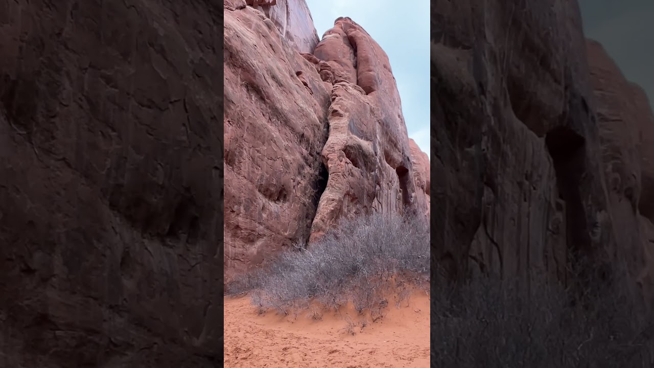 Sand Dune Arch in Arches National Park, Moab Utah #hiking #arches #archesnationalpark #moab #utah