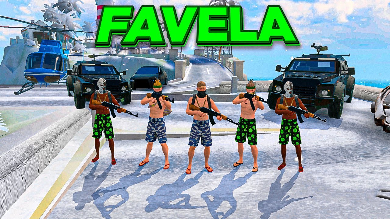 DOMINEI A FAVELA COM MINHA GANG! NO FLEX CITY