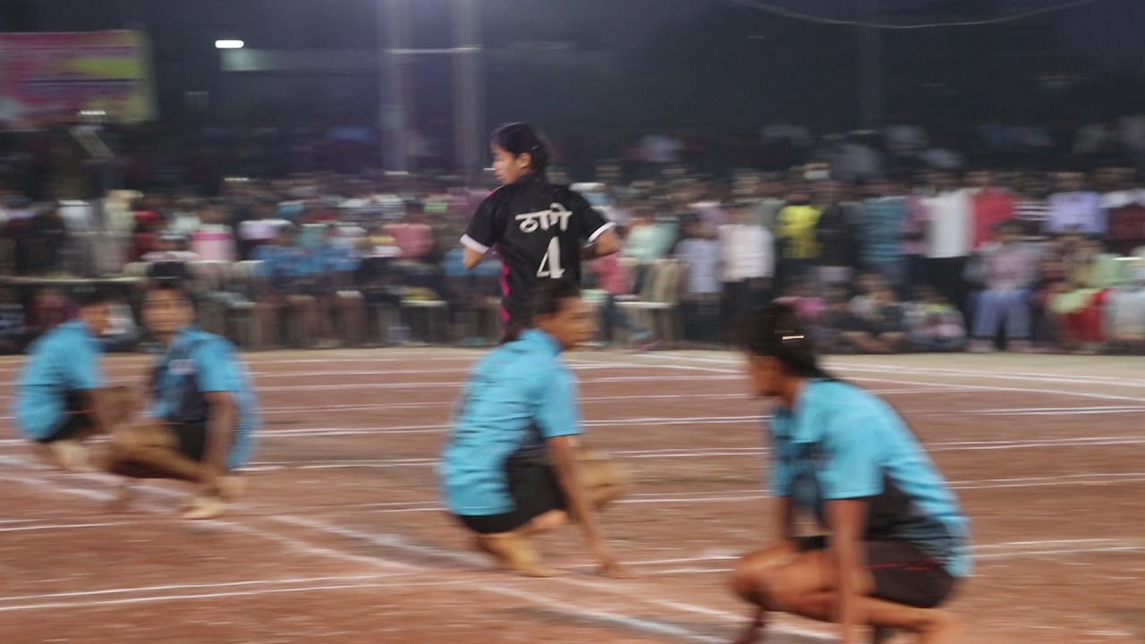 Pune Vs Thane Girls Final Kho Kho Match (4th Half) 2K21 Open State Association  #sameer_12 #khokho
