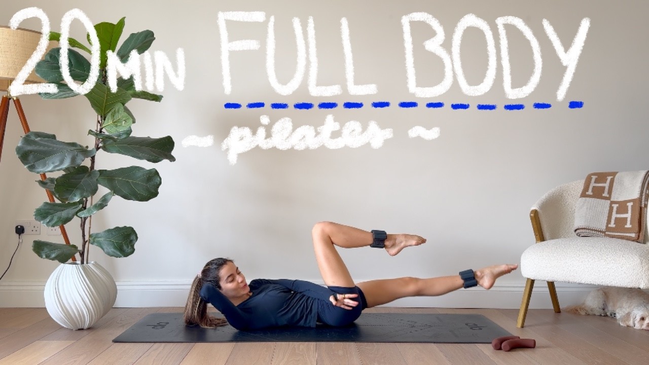 20MIN FULL BODY STRENGTH PILATES WORKOUT | intermediate level
