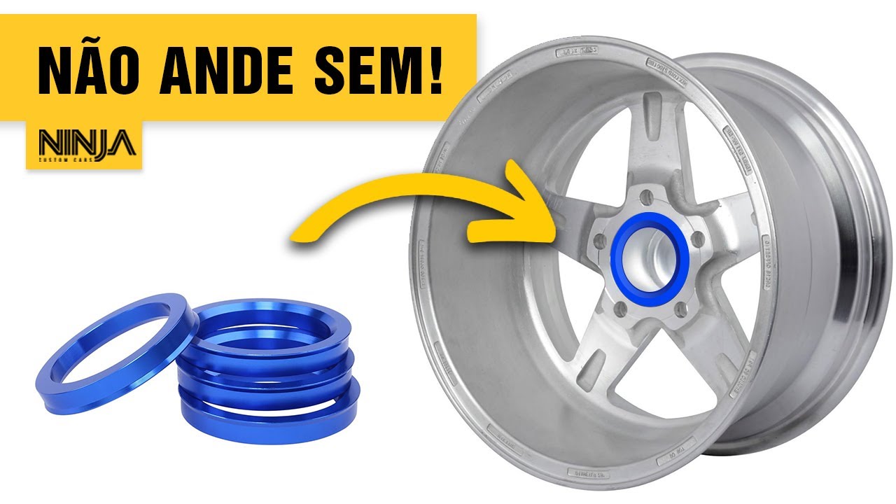 ANEL CENTRALIZADOR CERTO p/ sua RODA!
