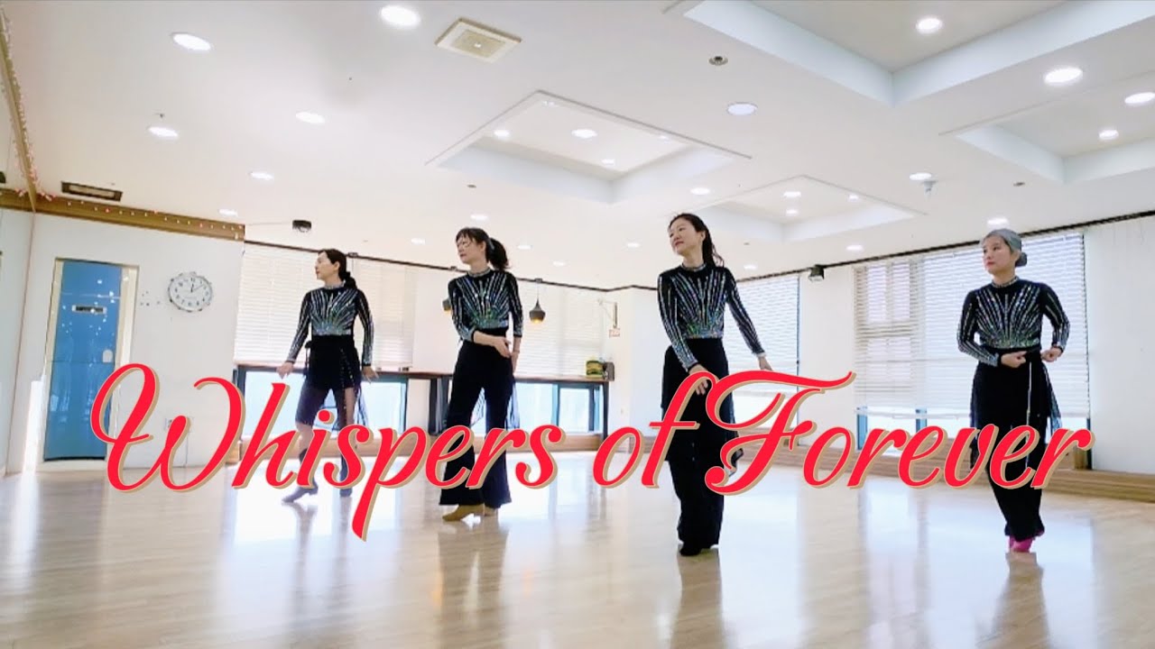 Whispers of Forever Linedance[Advanced]/EP. 39 수업후 한컷/#대한라인댄스연맹경남본부 