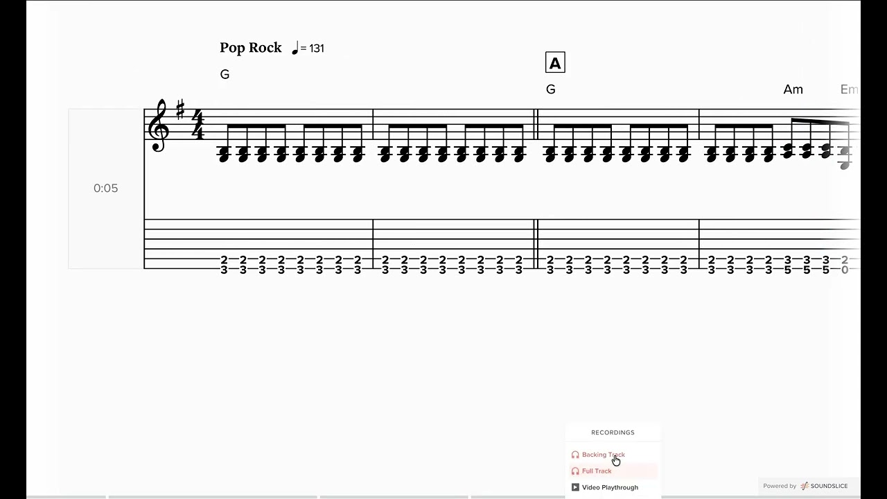 Kelly Clarkson -  Since You've Been Gone - Easy Guitar Tabs 🎸  - Grade 1 Level ⭐️