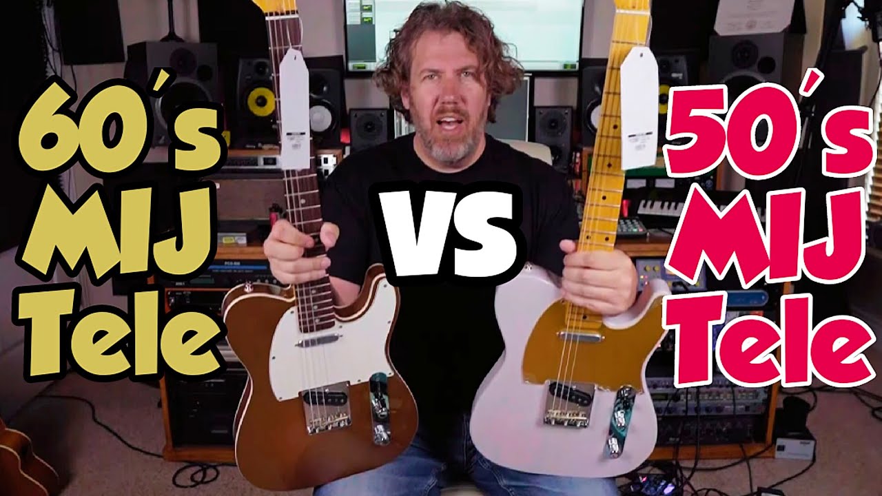 Fender 50s & 60s JV Modified Telecaster против моего Baja MIM Telecaster