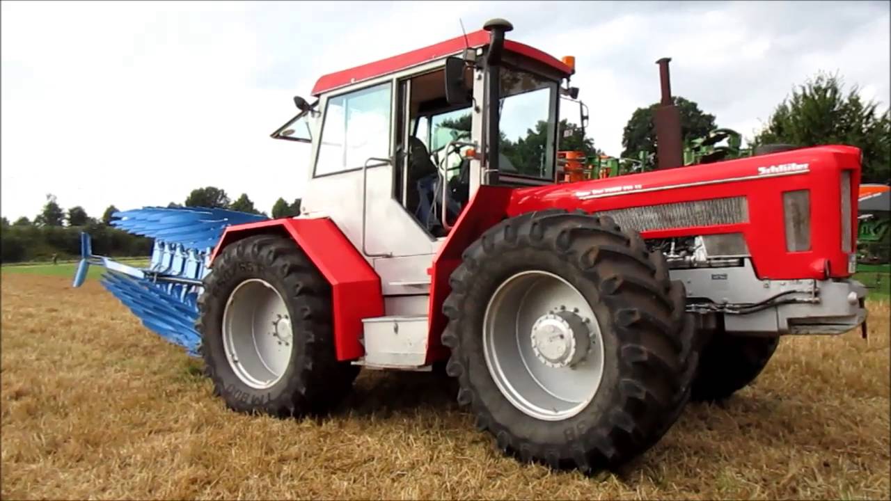 PFLÜGEN MIT EINEM SCHLÜTER Super Trac 2200 TVL-LS (210 PS)!! Historischer Feldtag Nordhorn 2016