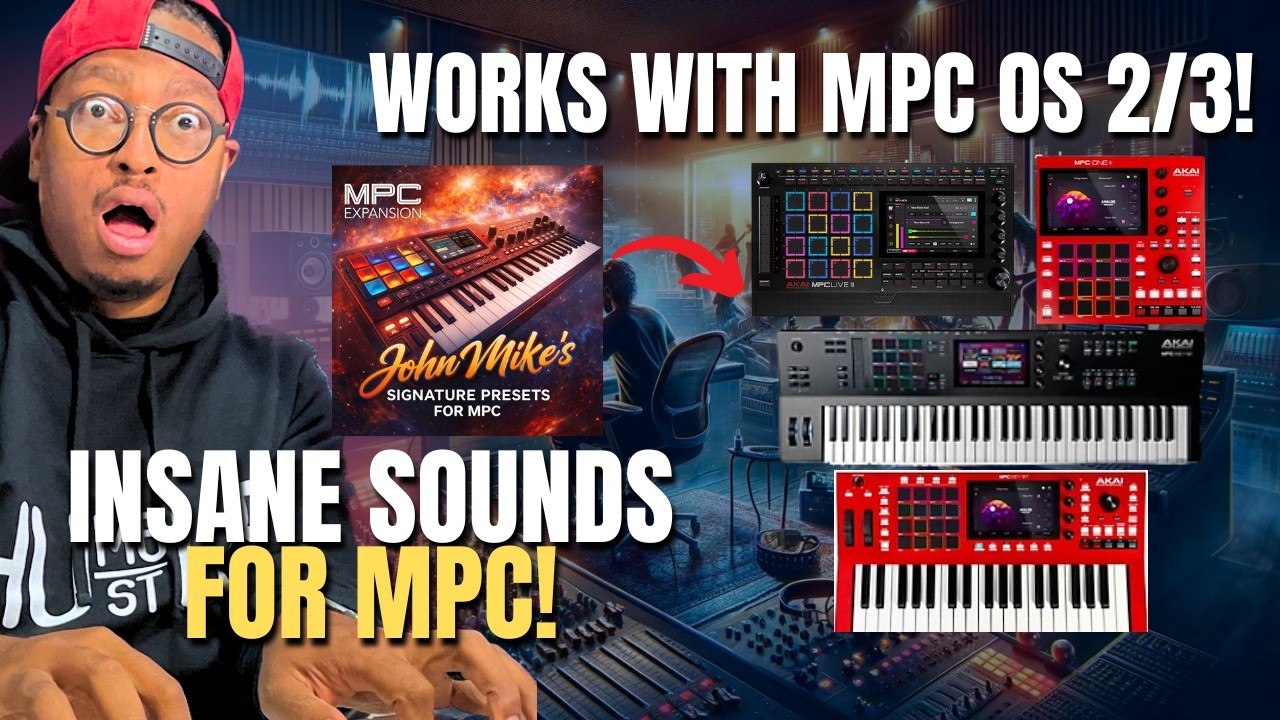 INSANE Custom Patches & Drums For ANY MPC OS 2/3