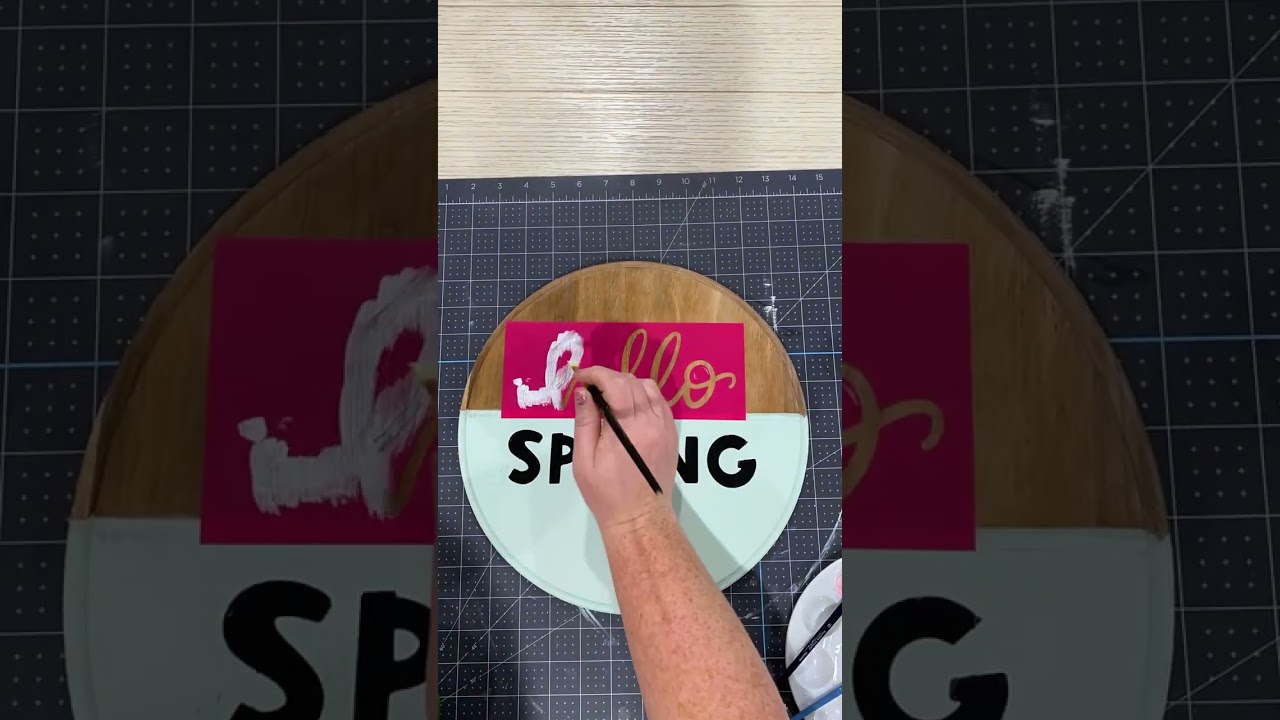Let's Make a Sign For Spring!