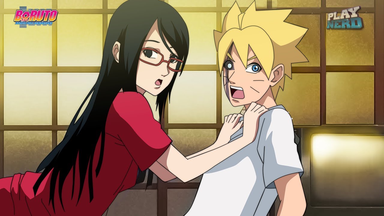 SARADA FEZ uma SURPRESA para o BORUTO!😏 - Boruto Shippuden Epis&oacute;dio 35 Completo!