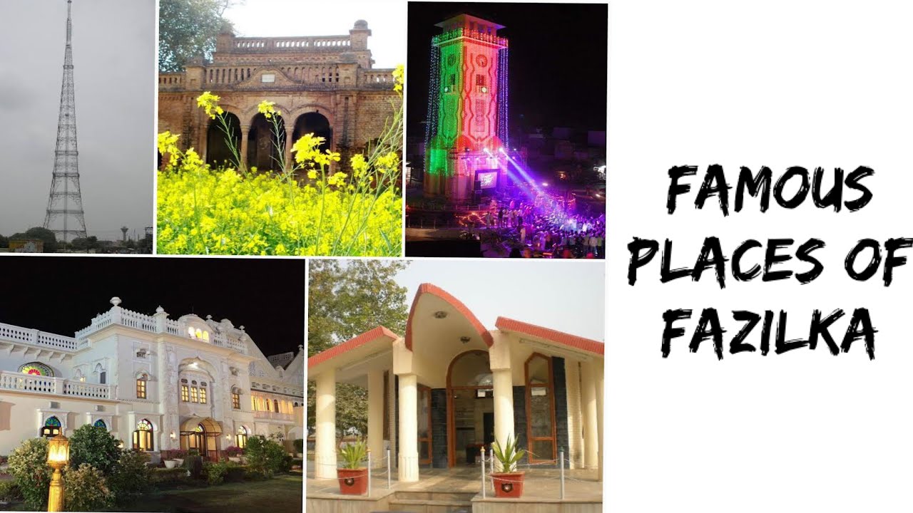 Fazilka -Small city Big things|Famous places of Fazilk|India Pakistan Border|clock Tower|A City Tour