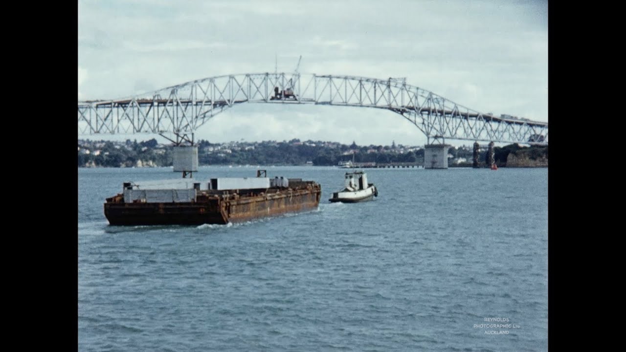 Auckland Harbour Bridge Construction